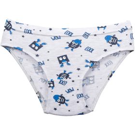   DomiKids Szörnyes kék-szürke fiú 3 db-os alsónadrág szett