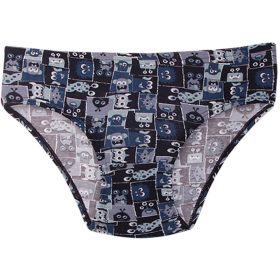 DomiKids Szörnyes kék fiú 3 db-os alsónadrág szett