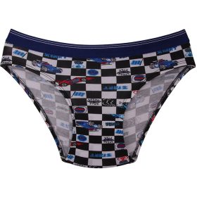 DomiKids Autós-kék fiú 2 db-os alsónadrág szett