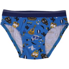   DomiKids Koponyás kék-szürke fiú 2 db-os alsónadrág szett