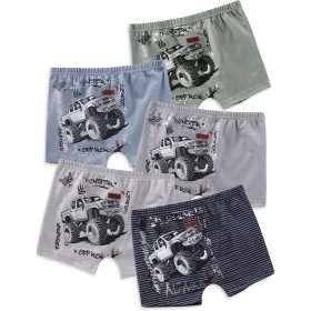 Domikids Terepjárós-csíkos fiú 5 db-os boxer szett