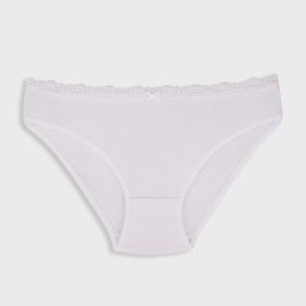 DomiKids Strasszos-csipkés lány 3 db-os bugyi szett