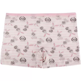 DomiKids Nyuszis-rózsaszín lány 3 db-os boxer szett