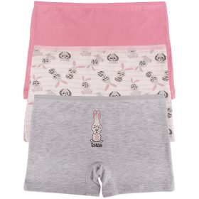 DomiKids Nyuszis-rózsaszín lány 3 db-os boxer szett