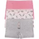 DomiKids Nyuszis-rózsaszín lány 3 db-os boxer szett