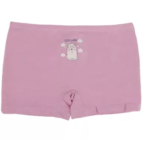 DomiKids Lámás-lila lány 3 db-os boxer szett