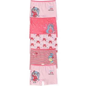 Domikids Csíkos-kislányos lány 5 db-os boxer szett