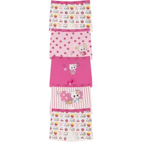 Domikids Cicás-rózsaszín lány 5 db-os boxer szett