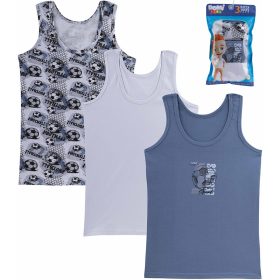 Domikids Focis-kék fiú 3 db-os trikó szett