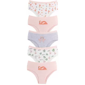 Domikids Flamingós lány 5-db-os bugyi szett