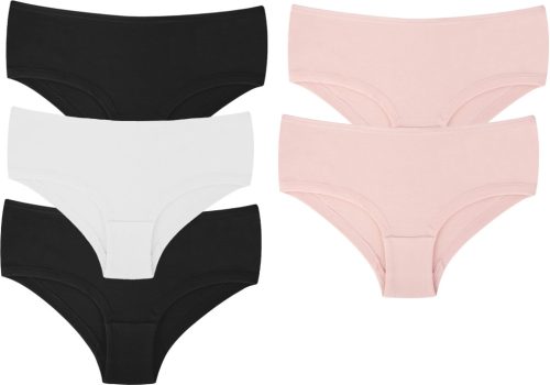 Domikids Fehér-fekete-barack 5 db-os bugyi szett