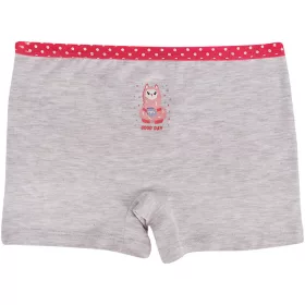 DomiKids Lámás színes lány 6 db-os boxer szett