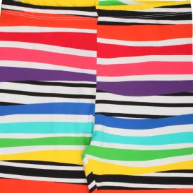 Lovetti Színescsíkos lány leggings