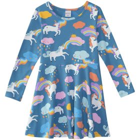 Lovetti Unikornis kék lány ruha