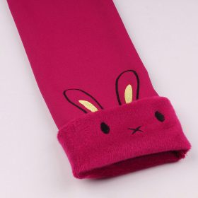 Lovetti Extra meleg nyuszis áfonya kislány leggings