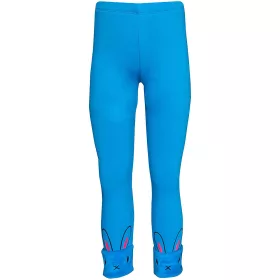 Lovetti Extra meleg nyuszis kék kislány leggings
