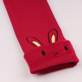 Lovetti Extra meleg nyuszis áfonya kislány leggings