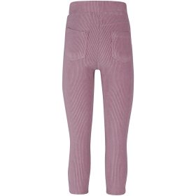 Lovetti Púderrózsaszín kordbársony lány leggings