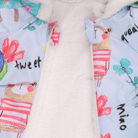 Maibella Állatos kék baba overál