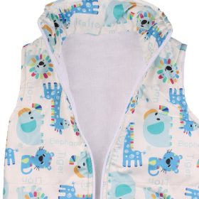 Maibella Állatos törtfehér baba mellény