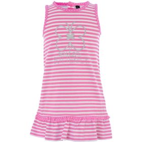 Losan Rózsaszíncsíkos pamut baba ruha