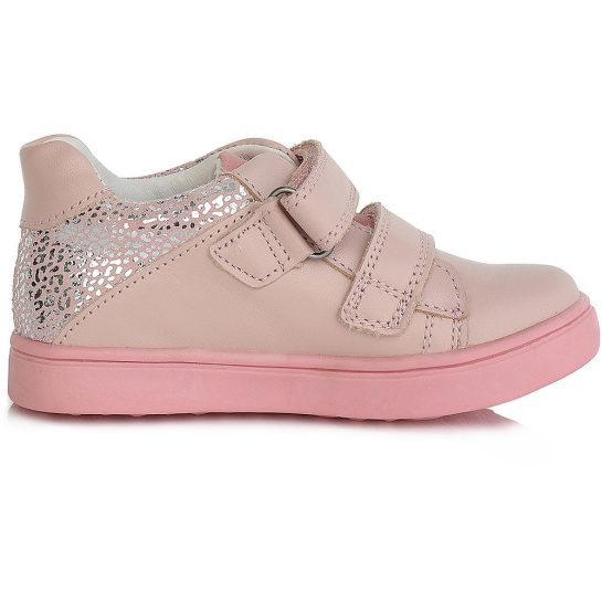 Supinált mintás rózsaszín cipő