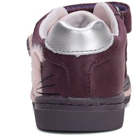 Ponte20 Szupinált Nyuszis bordó kislány cipő