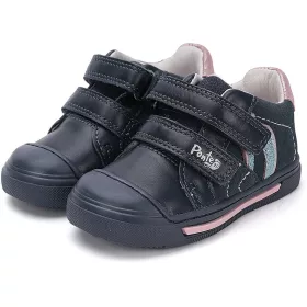 Ponte20 Szupinált Szíves éjkék kislány cipő