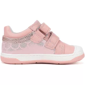 Ponte20 Szupinált Mintás púderrózsaszín kislány cipő