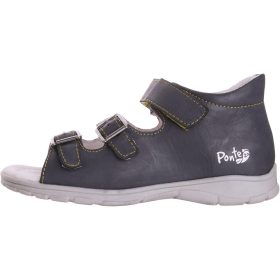 Ponte20 Supinált Grafit kisfiú szandál