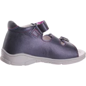   Ponte20 Szupinált Lilacérnás sötétkék kislány szandál