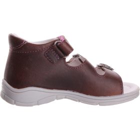 Ponte20 Szupinált Lilacérnás barna kislány szandál