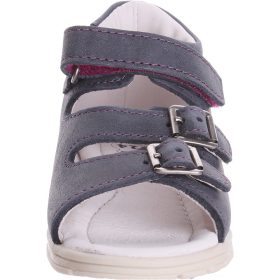 Ponte20 Szupinált Lilacérnás acélkék kislány szandál