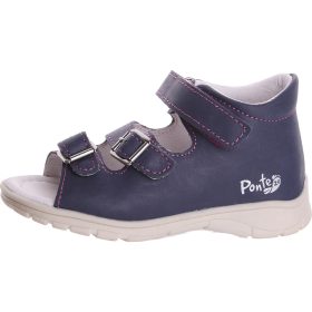   Ponte20 Szupinált Lilacérnás indigókék kislány szandál