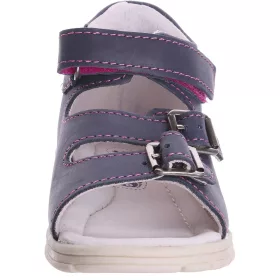   Ponte20 Szupinált Lilacérnás indigókék kislány szandál