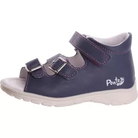  Ponte20 Szupinált Lilacérnás indigókék kislány szandál
