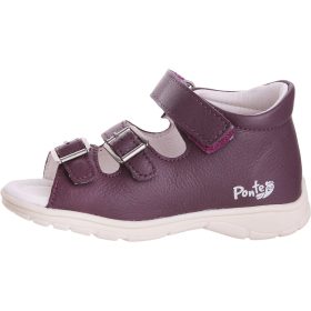 Ponte20 Supinált Padlizsánlila kislány szandál