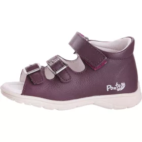 Ponte20 Szupinált Padlizsánlila kislány szandál