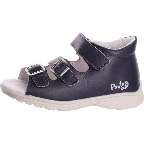 Ponte20 Szupinált Lilacérnás éjkék kislány szandál