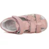 Ponte20 Szupinált virágos rózsaszín zártorrú kislány szandál