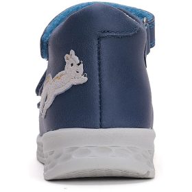 Ponte20 Szupinált Mókusos sötétkék kisfiú szandál