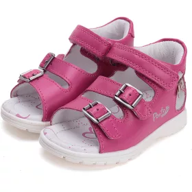 Ponte20 Szupinált Cicás magenta kislány szandál