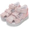 Ponte20 Szupinált Macis csillogó rózsaszín zártorrú kislány szandál