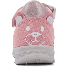   Ponte20 Szupinált Macis csillogó rózsaszín zártorrú kislány szandál