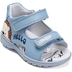 Ponte20 Szupinált Oroszlános égkék kisfiú szandál