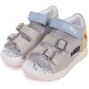 Ponte20 Szupinált Macis szürke-kék kisfiú szandál