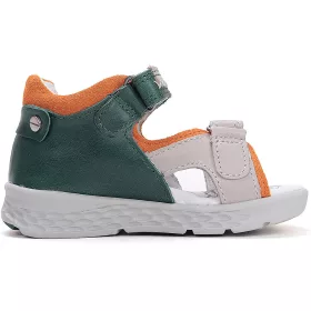   Ponte20 Szupinált Zöld-bézs pillekönnyű kisfiú szandál