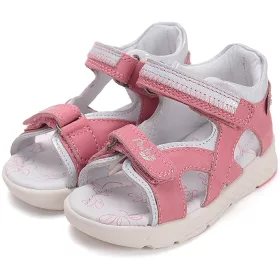   Ponte20 Szupinált Rózsaszín-ezüst pillekönnyű kislány szandál