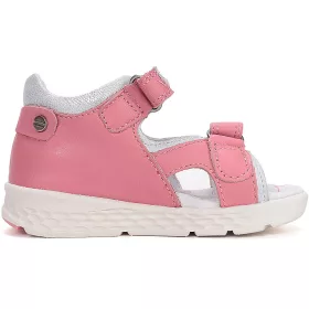   Ponte20 Szupinált Rózsaszín-ezüst pillekönnyű kislány szandál