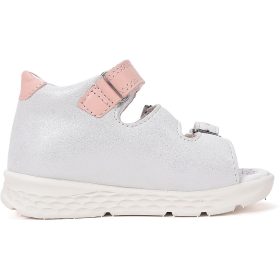   Ponte20 Szupinált Nyuszis barack-ezüst pillekönnyű kislány szandál